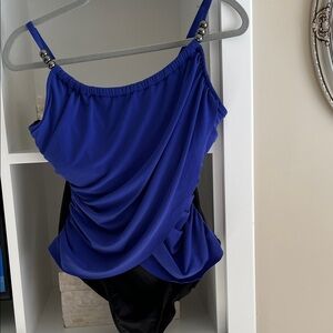 Elegant Blue Women's Top